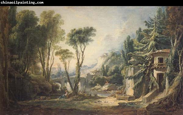 Francois Boucher Desian fro a Stage Set