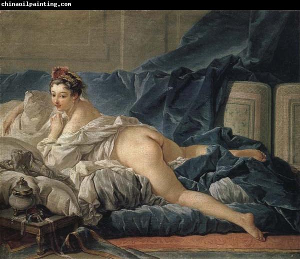 Francois Boucher The Brunette Odalisque