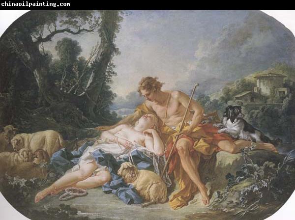 Francois Boucher Daphnis and Chloe