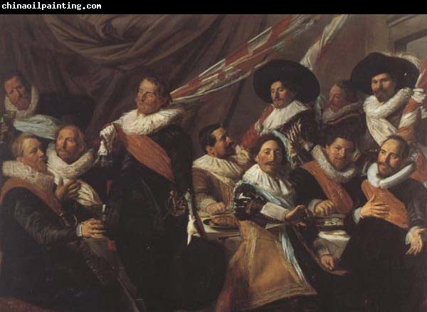 Frans Hals The Banquet of the St.George Militia Company of Haarlem  (mk45)