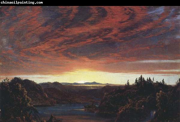 Frederic E.Church Twilight,a Sketch