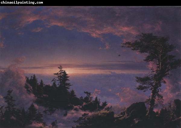 Frederic Edwin Church Above the Clouds at Sunrise