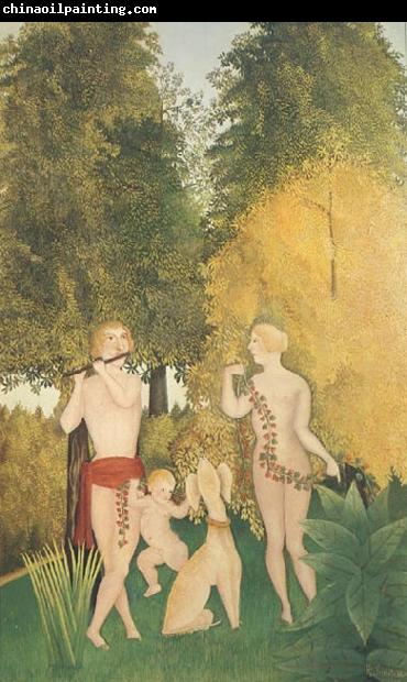 Henri Rousseau Happy Quartet