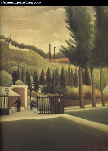 Henri Rousseau The Customs House