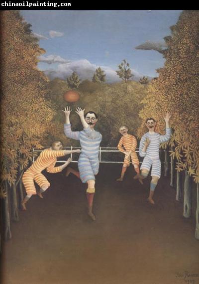 Henri Rousseau Soccer Players