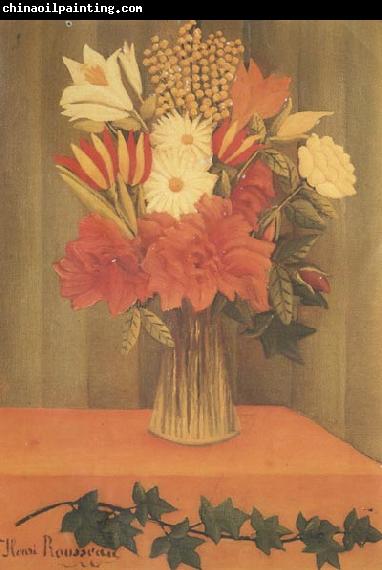 Henri Rousseau Bouquet of Flowers