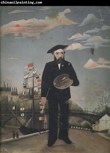 Henri Rousseau Myself Landscape Portrait