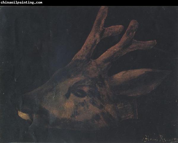 Henri Rousseau Head of Virginia Deer