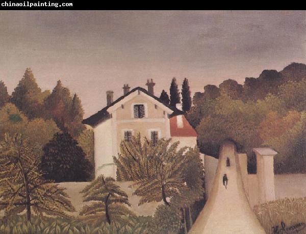 Henri Rousseau Landscape on the Banks of the Oise