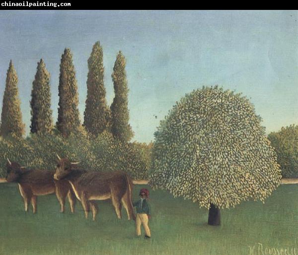 Henri Rousseau THe Pasture