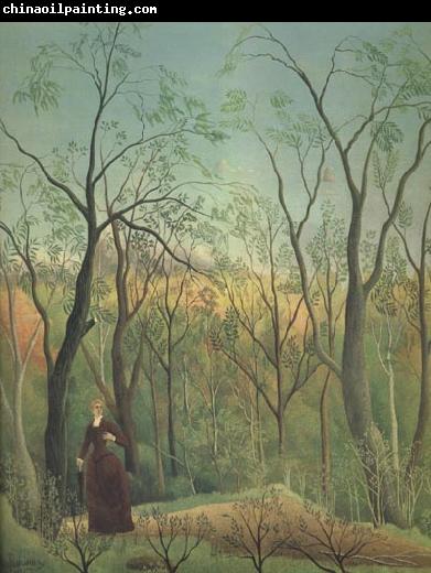 Henri Rousseau Promenade in the Forest of Saint-Germain