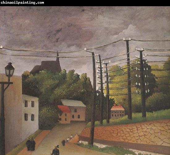 Henri Rousseau View of Malakoff