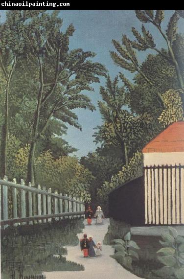 Henri Rousseau View of Montsouris Park