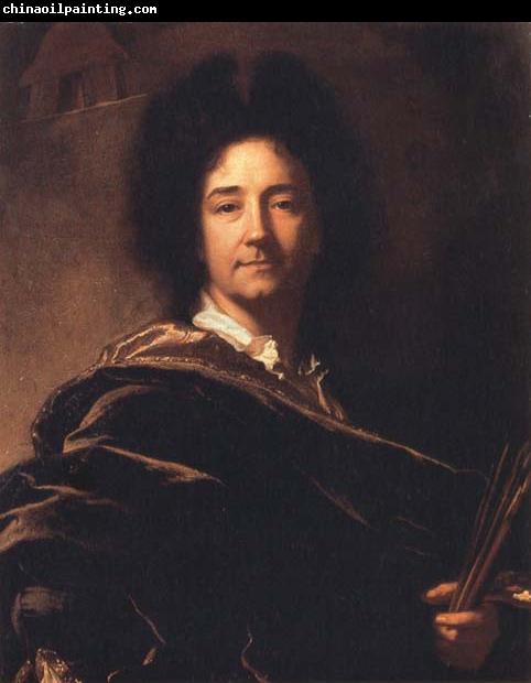 Hyacinthe Rigaud Self-Portrait