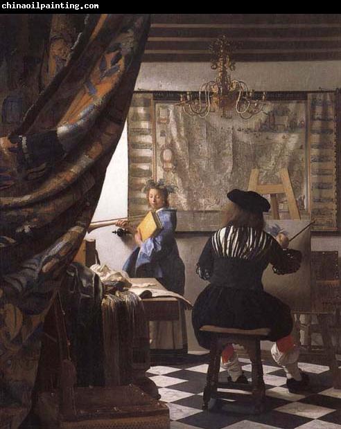 Jan Vermeer The Art of Painting