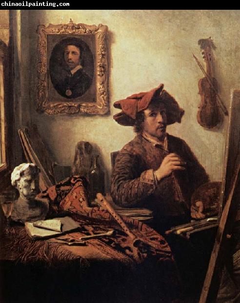 Job Berckheyde The Painter in his Studio