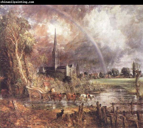 John Constable Salisbury Cathedral from the Meadows