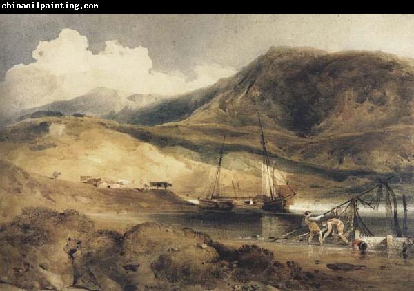 John sell cotman Barmouth Ferry (mk47)