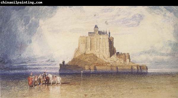 John sell cotman Mont St.Michel,Normandy (mk47)