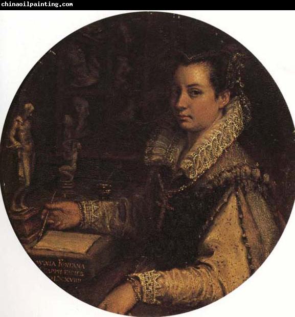 Lavinia Fontana Self-Portrait in the Studiolo