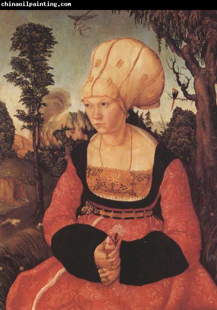 Lucas Cranach the Elder Anna Putsch,First Wife of Dr.johannes (mk45)