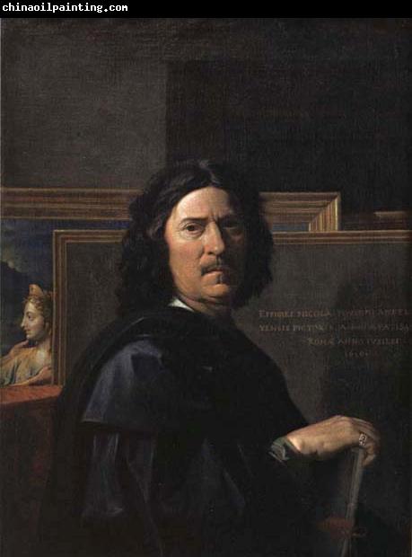 Nicolas Poussin Self-Portrait