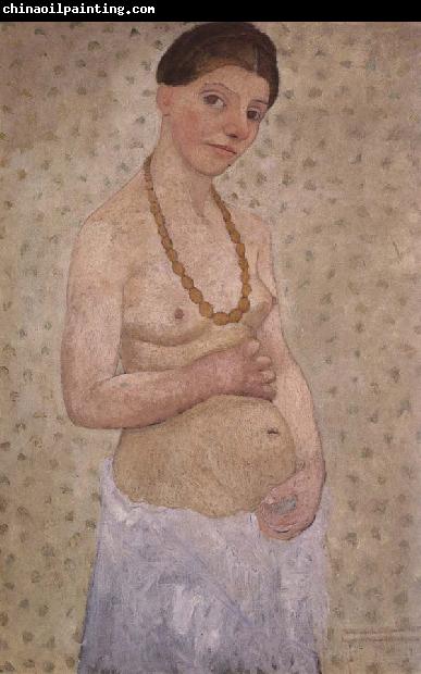 Paula Modersohn-Becker Self-Portrait on my Sixth Wedding Anniversary