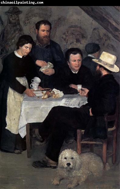 Pierre Auguste Renoir At the Inn of Mother Anthony