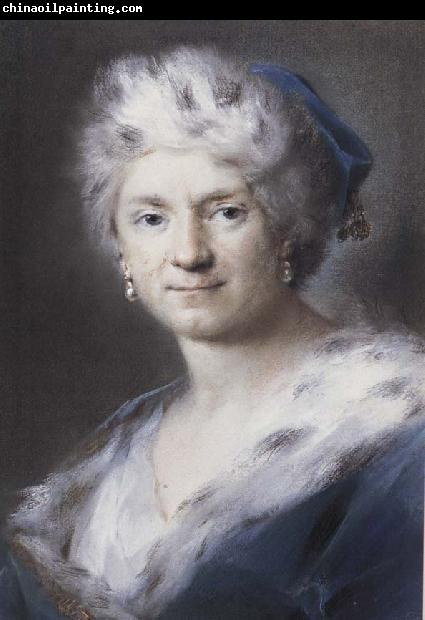 Rosalba carriera Self-Portrait as Winter