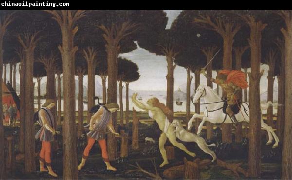 Sandro Botticelli Novella di Nastagio degli Onesti