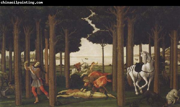 Sandro Botticelli rNovella di Nastagio degli Onesti