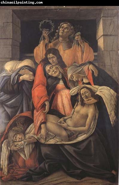 Sandro Botticelli Lament for Christ Dead