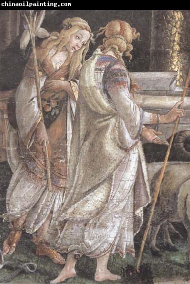 Sandro Botticelli Trials of Moses