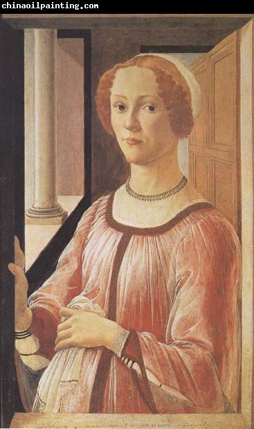 Sandro Botticelli Portrait of Smeralda Brandini