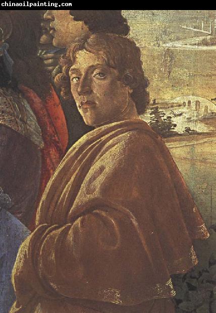 Sandro Botticelli Detail from the Adoraton of the Magi