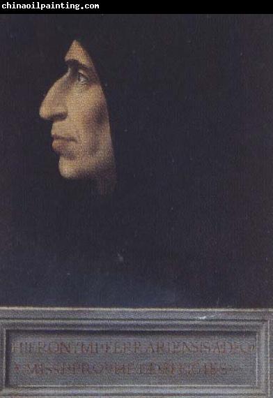 Sandro Botticelli Fra Bartolomeo Portrait of Girolamo Savonarola