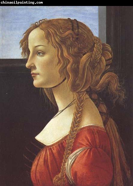 Sandro Botticelli Porfile of a Young Woman (mk45)