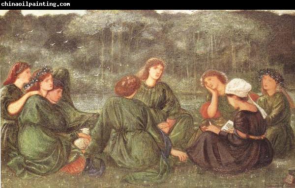 Sir Edward Coley Burne-jones,Bart.,ARA,RWS Green Summer (mk46)