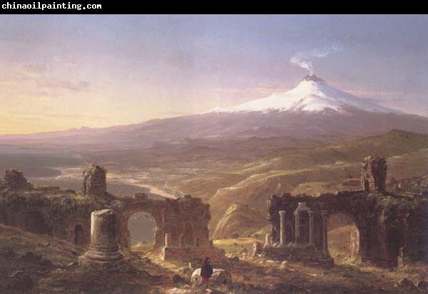 Thomas Cole Mount Etna from Taormina