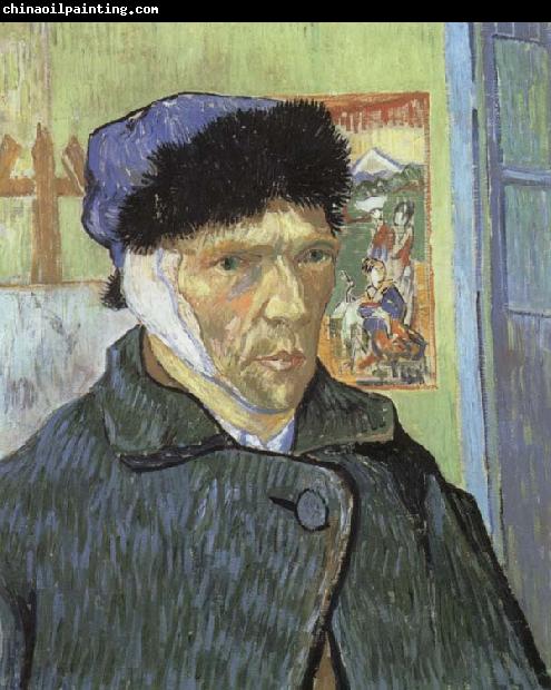 Vincent Van Gogh Self-Portrait with Bandaged Ear