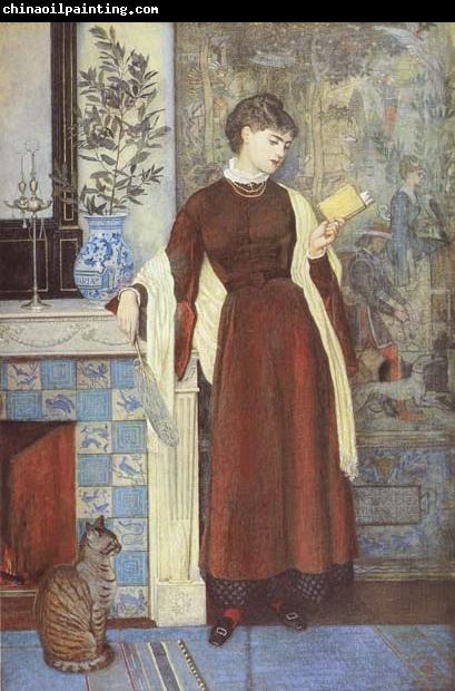 Walter Crane,RWS At Home:A Portrait (mk46)