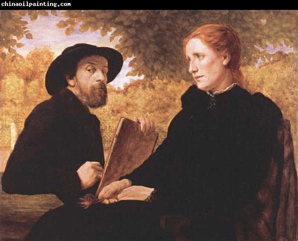 Wilhelm Steinhausen Portrait of the Artist with his Wife