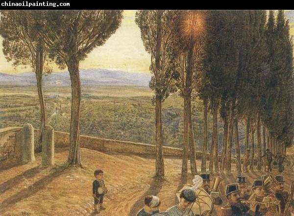 William Holman Hunt Festa at Fiesole