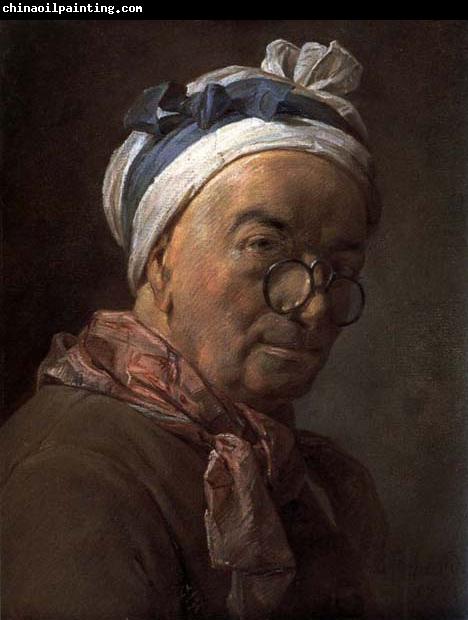 jean-Baptiste-Simeon Chardin Self-Portrait