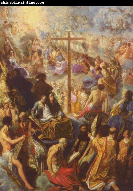 Adam Elsheimer The Exaltation of the Cross from the Frankfurt Tabernacle