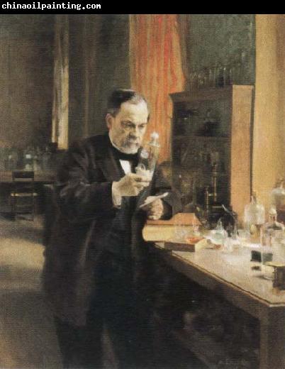 Albert Edelfelt louis pasteur in his laboratory