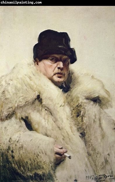 Anders Zorn jag i varskinnspalsen