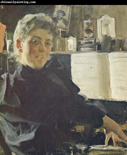 Anders Zorn piannisten augusta gran