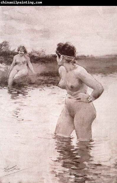 Anders Zorn brynhildes och gudeuns gral