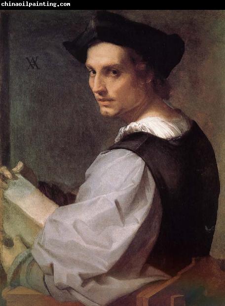 Andrea del Sarto Man portrait